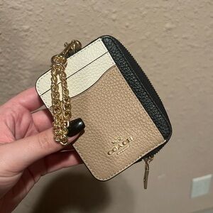 Colorblock Coach Wallet